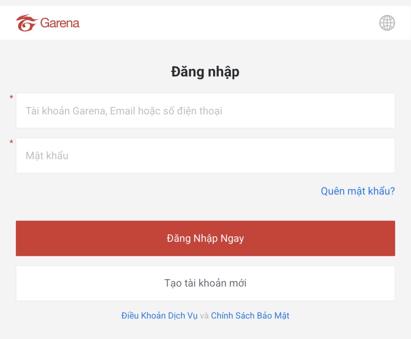 hướng dẫn thay mật khẩu